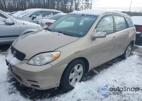 2003 Toyota Matrix Xrs z USA, uszkodzony, nr VIN 2T1KY32E43C112550